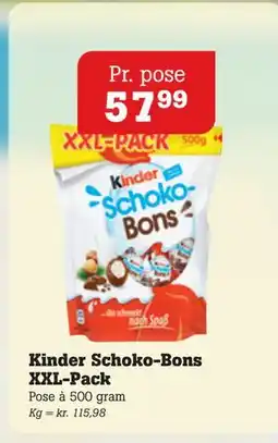 Poetzsch Padborg Kinder Schoko-Bons XXL-Pack tilbud