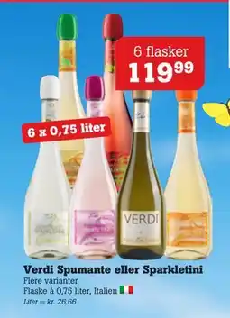 Poetzsch Padborg Verdi Spumante eller Sparkletini tilbud