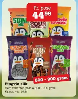 Poetzsch Padborg Pingvin slik tilbud