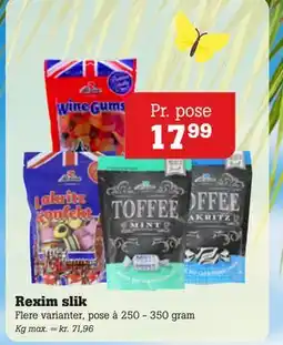 Poetzsch Padborg Rexim slik tilbud