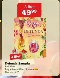 Poetzsch Padborg Detunda Sangria tilbud