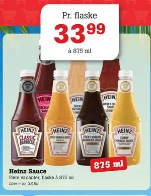Poetzsch Padborg Heinz Sauce tilbud