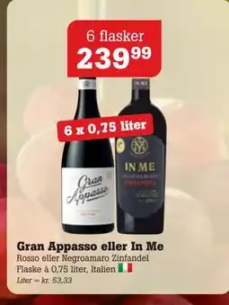 Poetzsch Padborg Gran Appasso eller In Me tilbud