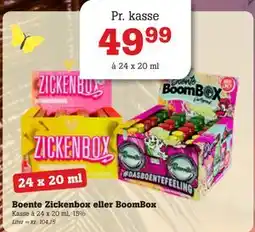 Poetzsch Padborg Boente Zickenbox eller BoomBox tilbud