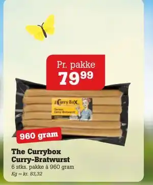 Poetzsch Padborg The Currybox Curry-Bratwurst tilbud