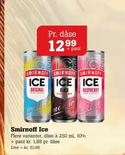 Poetzsch Padborg Smirnoff Ice tilbud