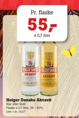 Poetzsch Padborg Holger Danske Akvavit tilbud