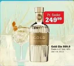 Poetzsch Padborg Gold Gin 999.9 tilbud