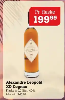 Poetzsch Padborg Alexandre Leopold XO Cognac tilbud