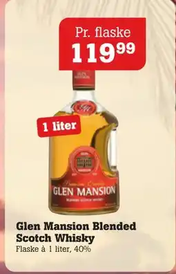 Poetzsch Padborg Glen Mansion Blended Scotch Whisky tilbud