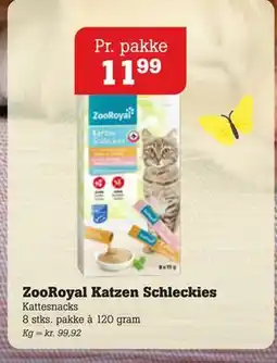 Poetzsch Padborg ZooRoyal Katzen Schleckies tilbud