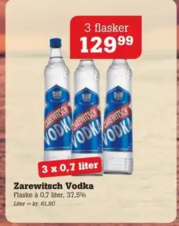 Poetzsch Padborg Zarewitsch Vodka tilbud