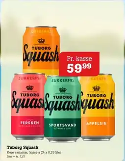 Poetzsch Padborg Tuborg Squash tilbud
