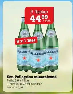 Poetzsch Padborg San Pellegrino mineralvand tilbud