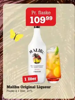Poetzsch Padborg Malibu Original Liqueur tilbud