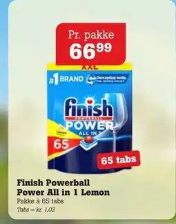 Poetzsch Padborg Finish Powerball Power All in 1 Lemon tilbud