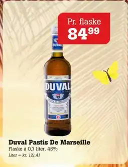 Poetzsch Padborg Duval Pastis De Marseille tilbud
