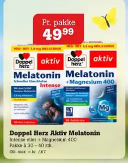 Poetzsch Padborg Doppel Herz Aktiv Melatonin tilbud