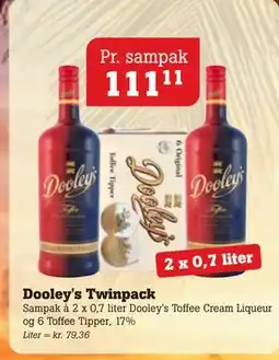 Poetzsch Padborg Dooley's Twinpack tilbud