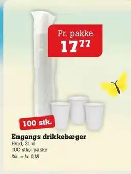 Poetzsch Padborg Engangs drikkebæger tilbud