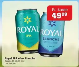 Poetzsch Padborg Royal IPA eller Blanche tilbud