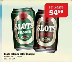 Poetzsch Padborg Slots Pilsner eller Classic tilbud