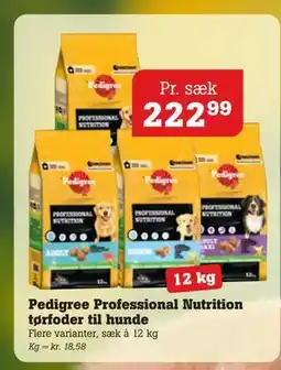 Poetzsch Padborg Pedigree Professional Nutrition tørfoder til hunde tilbud