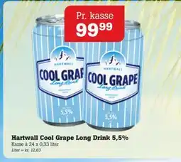 Poetzsch Padborg Hartwall Cool Grape Long Drink 5,5% tilbud