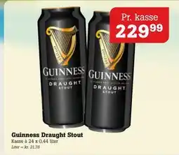 Poetzsch Padborg Guinness Draught Stout tilbud