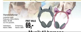 Harald Nyborg Høretelefoner tilbud