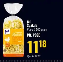 Poetzsch Padborg ja! Spätzle tilbud