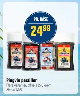 Otto Duborg Pingvin pastiller tilbud
