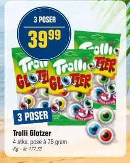 Otto Duborg Trolli Glotzer tilbud