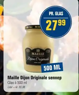 Otto Duborg Maille Dijon Originale sennep tilbud