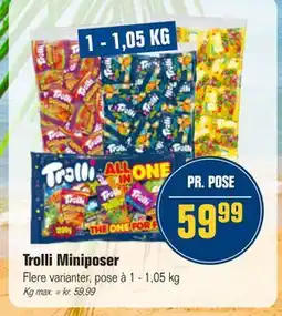 Otto Duborg Trolli Miniposer tilbud