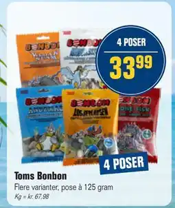 Otto Duborg Toms Bonbon tilbud