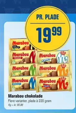 Otto Duborg Marabou chokolade tilbud