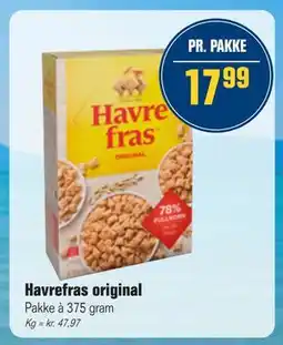 Otto Duborg Havrefras original tilbud