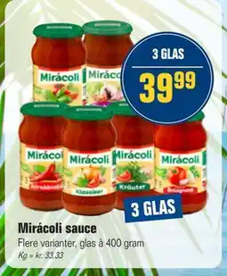 Otto Duborg Mirácoli sauce tilbud