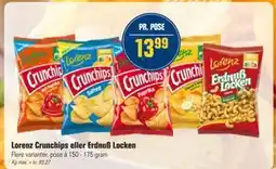Otto Duborg Lorenz Crunchips eller Erdnuß Locken tilbud