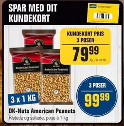 Otto Duborg DK-Nuts American Peanuts tilbud