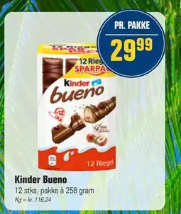 Otto Duborg Kinder Bueno tilbud