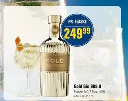 Otto Duborg Gold Gin 999.9 tilbud