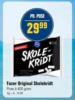 Otto Duborg Fazer Original Skolekridt tilbud