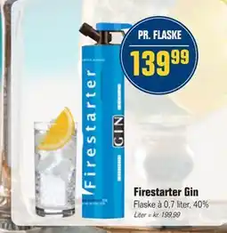 Otto Duborg Firestarter Gin tilbud