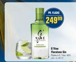 Otto Duborg G´Vine Floraison Gin tilbud