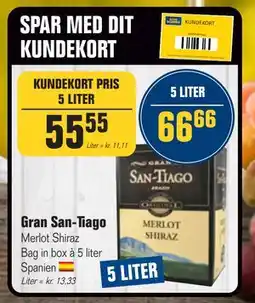Otto Duborg Gran San-Tiago tilbud
