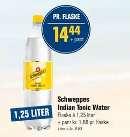 Otto Duborg Schweppes Indian Tonic Water tilbud