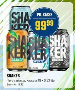 Otto Duborg SHAKER tilbud