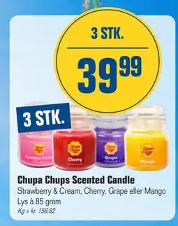 Otto Duborg Chupa Chups Scented Candle tilbud